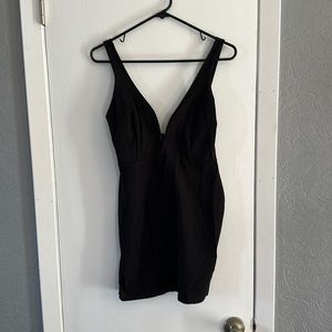 Black mini bodycon
